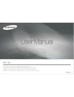 Samsung NV30 - Digital Camera - Compact Manual Del Usuario preview