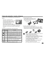 Предварительный просмотр 40 страницы Samsung NV40 - Digital Camera - Compact Manual Del Usuario