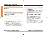 Предварительный просмотр 6 страницы Samsung NV51K6650DS User Manual