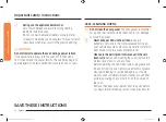 Предварительный просмотр 10 страницы Samsung NV51K7770DG User Manual