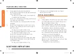 Предварительный просмотр 12 страницы Samsung NV51K7770SS User Manual