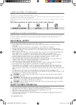 Предварительный просмотр 2 страницы Samsung NV6312 Series User Manual