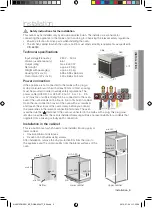 Предварительный просмотр 5 страницы Samsung NV6312 Series User Manual