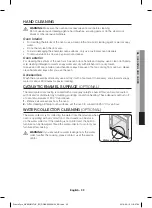 Предварительный просмотр 215 страницы Samsung NV66 57 Series User Manual