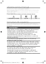 Предварительный просмотр 63 страницы Samsung NV66F3523BS User Manual