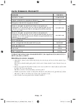 Предварительный просмотр 97 страницы Samsung NV66F3523BS User Manual