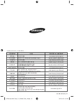 Предварительный просмотр 160 страницы Samsung NV66F3523BS User Manual