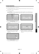 Предварительный просмотр 37 страницы Samsung NV66H5737LB User Manual