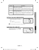 Предварительный просмотр 15 страницы Samsung NV66x35 Series User Manual