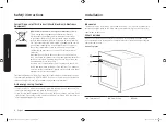 Preview for 6 page of Samsung NV68A1172 Series User & Installation Manual