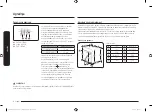 Предварительный просмотр 128 страницы Samsung NV68R5520CB User & Installation Manual