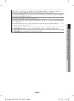 Preview for 103 page of Samsung NV70 33 Series User & Installation Manual