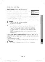 Preview for 123 page of Samsung NV70 33 Series User & Installation Manual