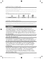 Preview for 4 page of Samsung NV70F7584DS User Manual