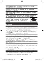 Предварительный просмотр 6 страницы Samsung NV70F7584DS User Manual