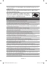 Предварительный просмотр 6 страницы Samsung NV70F7796ES User Manual