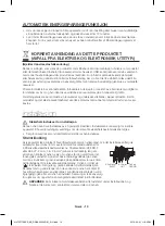 Предварительный просмотр 46 страницы Samsung NV70F7796ES User Manual