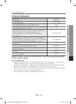 Предварительный просмотр 71 страницы Samsung NV70F7796ES User Manual