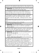 Preview for 4 page of Samsung NV70H5587CB User Manual