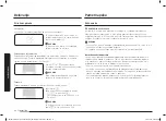 Preview for 182 page of Samsung NV70K1340BS/OL User & Installation Manual