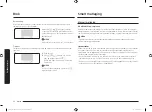 Предварительный просмотр 38 страницы Samsung NV72M1010BS User & Installation Manual