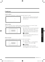 Предварительный просмотр 67 страницы Samsung NV75J3140BB User & Installation Manual