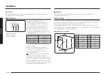 Предварительный просмотр 280 страницы Samsung NV7B667 Series User & Installation Manual