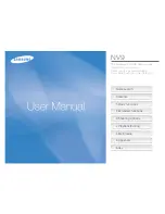 Предварительный просмотр 1 страницы Samsung NV9 User Manual