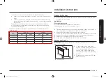 Предварительный просмотр 9 страницы Samsung NW9000K Installation Manual