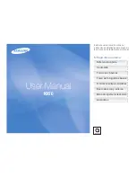 Samsung NX10 Manual Del Usuario предпросмотр