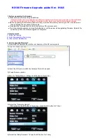 Samsung NX100 Firmware Upgrade Manual preview