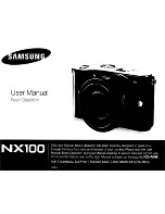 Preview for 1 page of Samsung NX100 User Manual