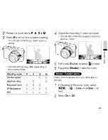 Preview for 47 page of Samsung NX100 User Manual