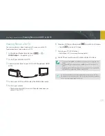 Предварительный просмотр 192 страницы Samsung NX2000 Quick Start Manual