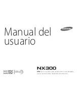 Предварительный просмотр 1 страницы Samsung NX300 Manual Del Usuario