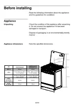 Preview for 7 page of Samsung NX52T3510LV Manual