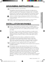 Предварительный просмотр 11 страницы Samsung NX58H5600 Installation Manual