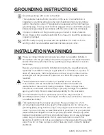 Предварительный просмотр 11 страницы Samsung NX58H5600S series Installation Manual