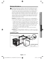 Предварительный просмотр 19 страницы Samsung NX58H9500WS Installation Manual