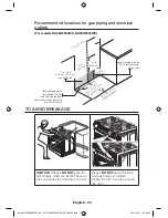 Предварительный просмотр 20 страницы Samsung NX58H9500WS Installation Manual