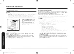 Preview for 20 page of Samsung NX58M9960P series Installation Manual