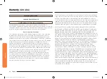 Preview for 60 page of Samsung NY36R9966P User Manual