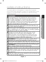 Предварительный просмотр 5 страницы Samsung NZ63H57 Series User Manual