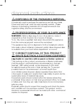 Предварительный просмотр 9 страницы Samsung NZ63H57 Series User Manual