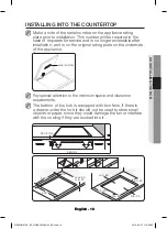 Предварительный просмотр 13 страницы Samsung NZ63H57 Series User Manual