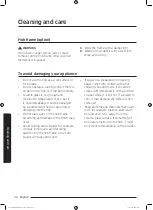 Preview for 42 page of Samsung NZ63J9770EK User Manual