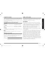 Предварительный просмотр 3 страницы Samsung NZ64N9777GK User Manual