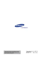 Preview for 2 page of Samsung Office Master SCX-5312F Service Manual