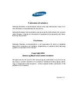 Preview for 2 page of Samsung OFFICESERV 100 Series System Administration Manual