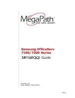 Samsung OfficeServ 7100 Series Provisioning Manual preview